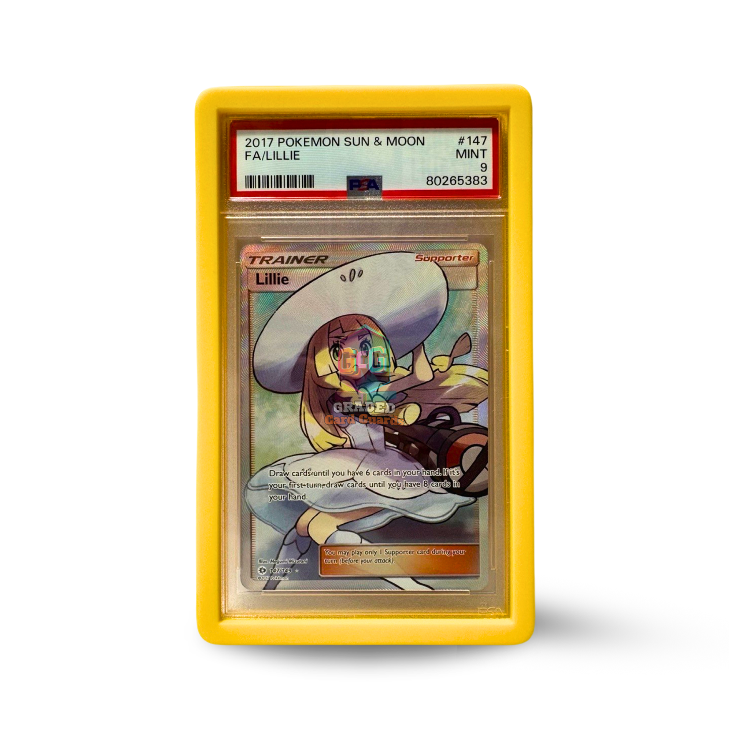 PSA Graded Card Guard (Sandstorm Yellow)