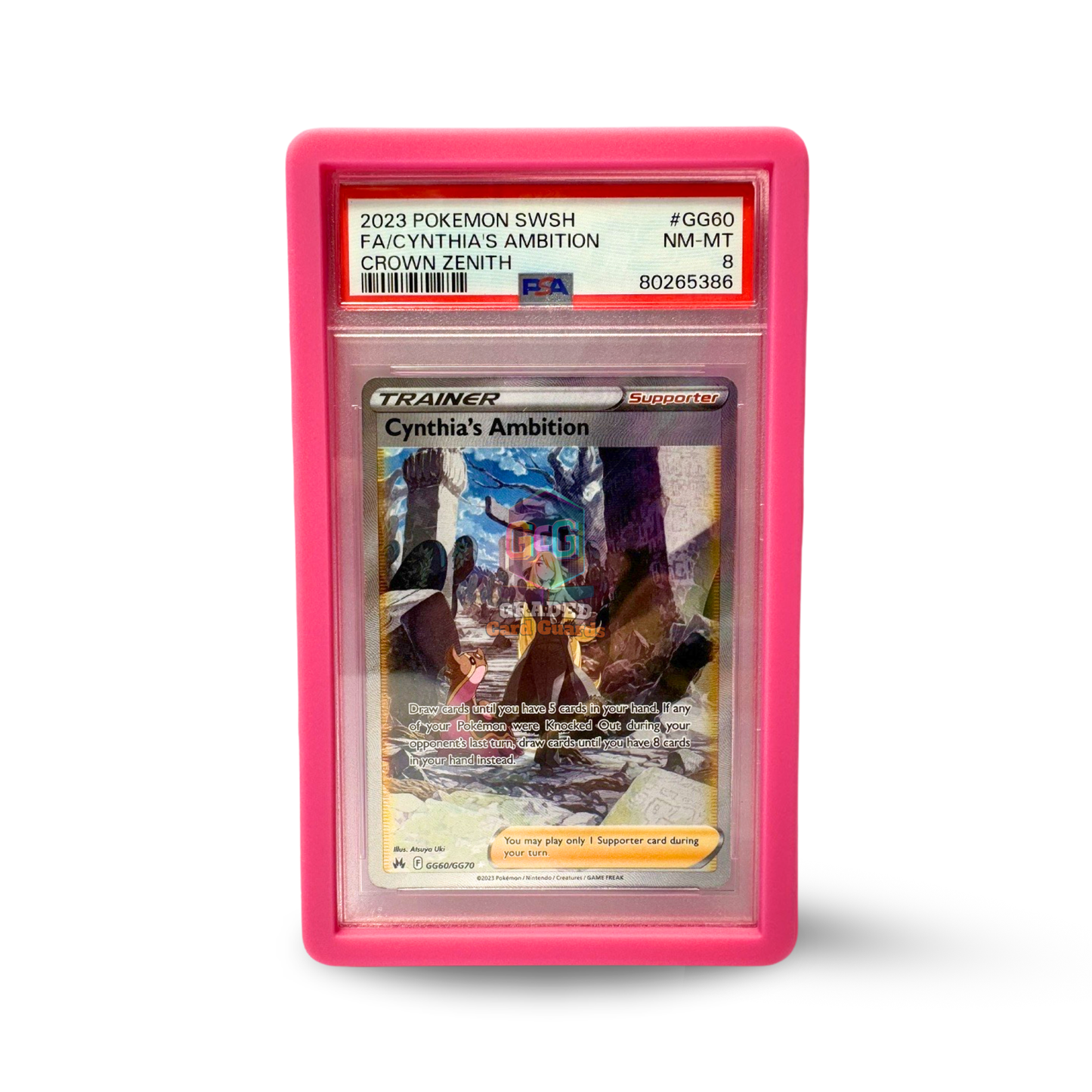 PSA Graded Card Guard (Starfire Pink)