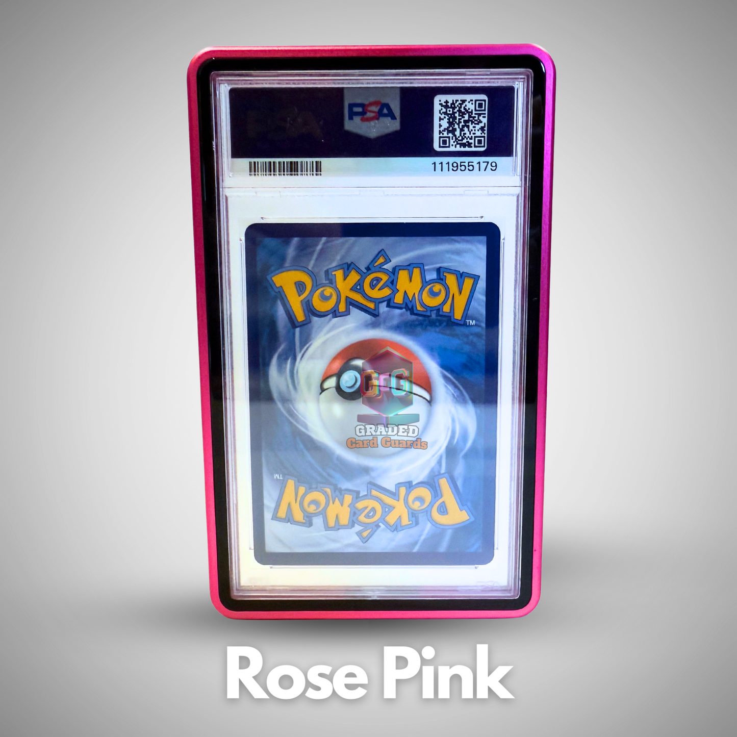 PSA Magnetic Card Guard (Rose Pink)