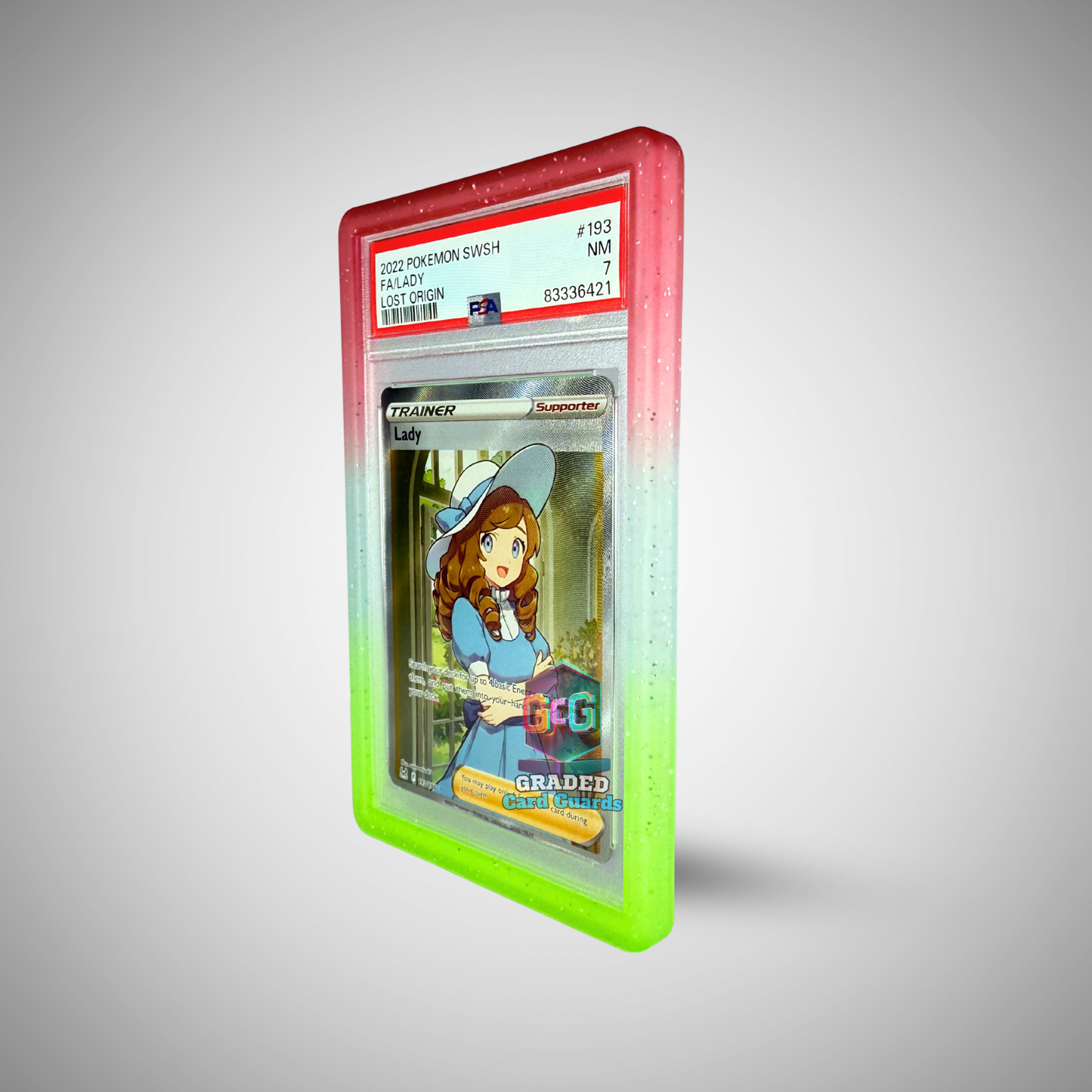 PSA Graded Card Guard (Crimson Wildflame)