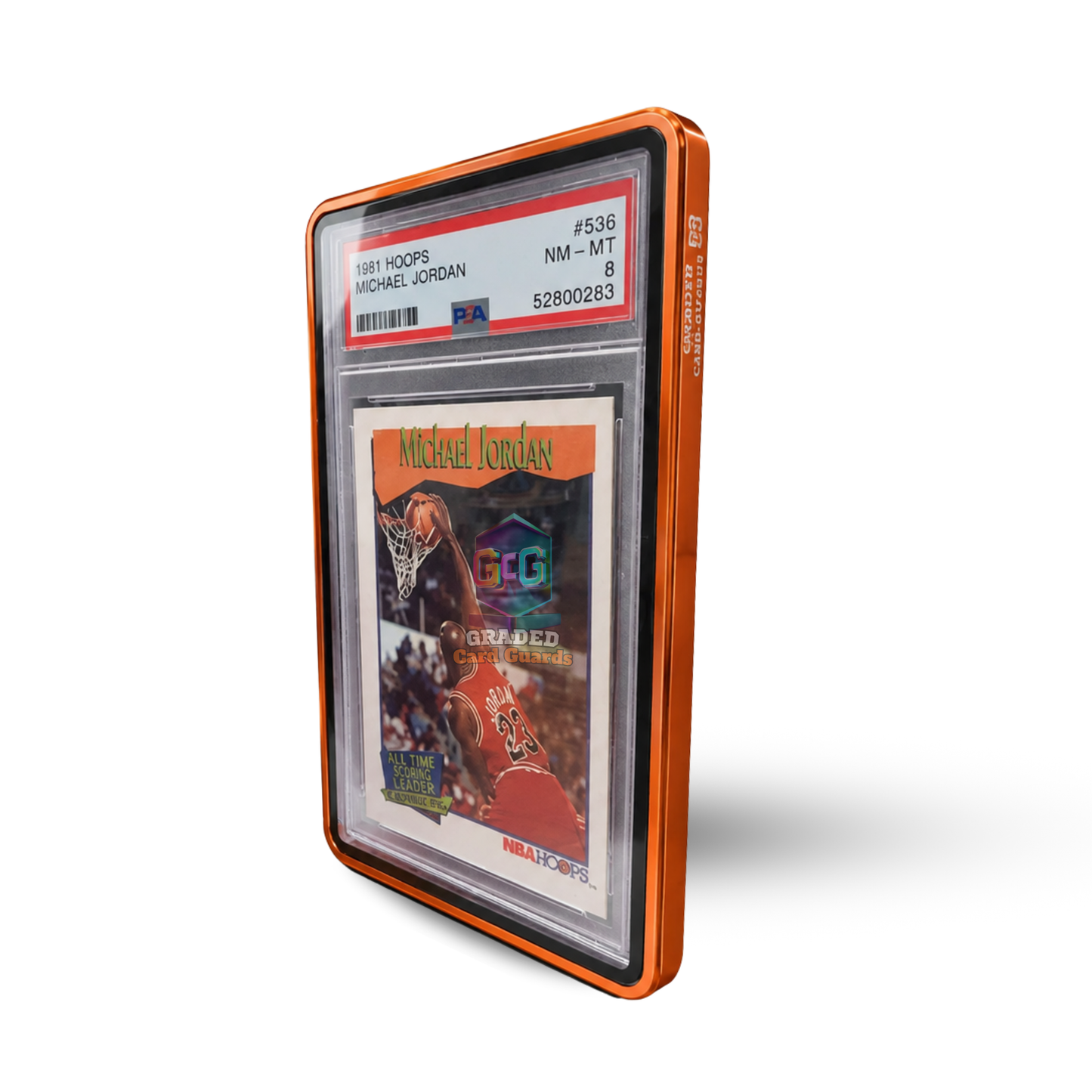 PSA Magnetic Card Guard Chrome Edition (Orange)