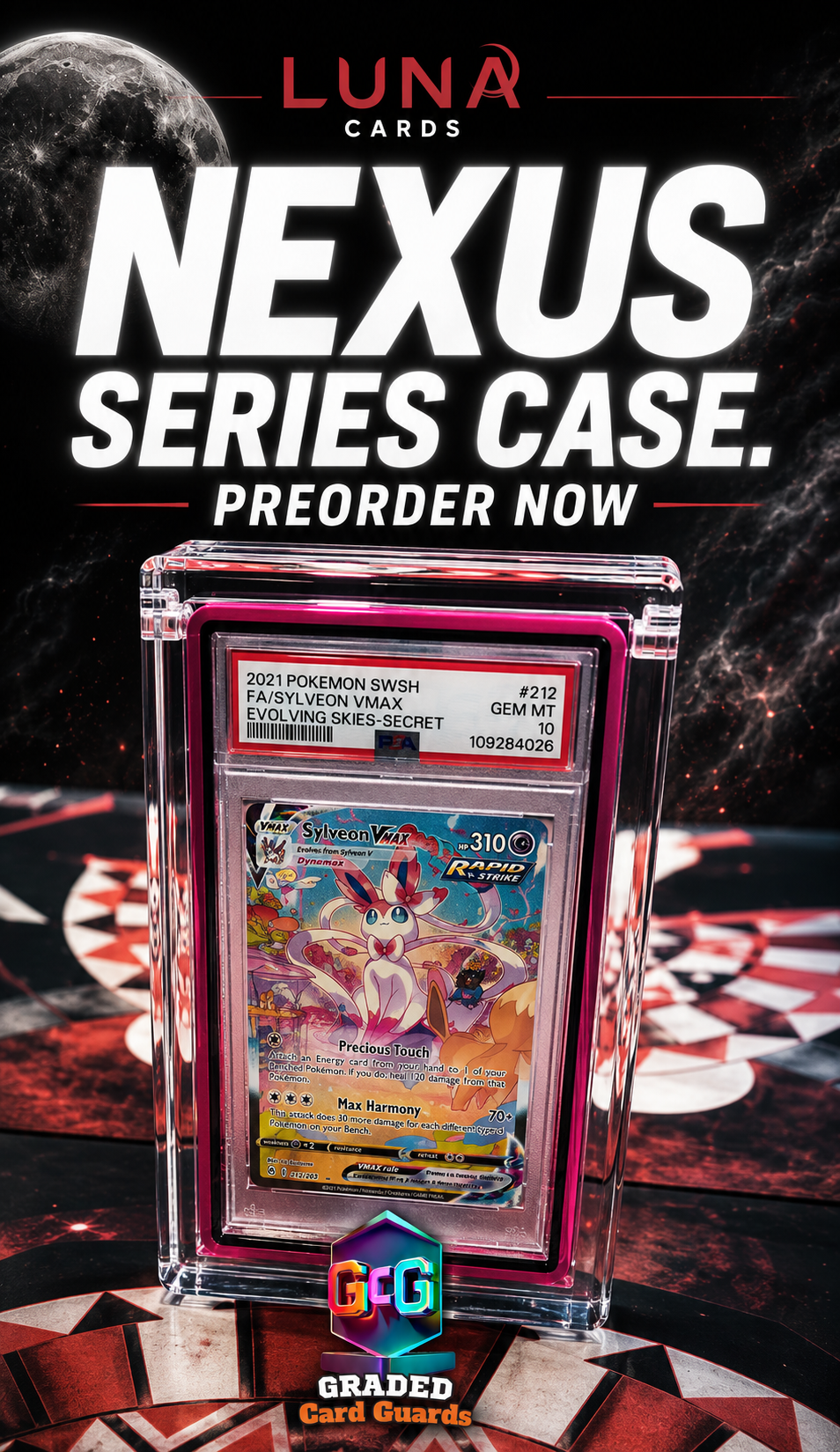 Luna Cards Has Just Received Nexus Cases from Graded Card Guards!