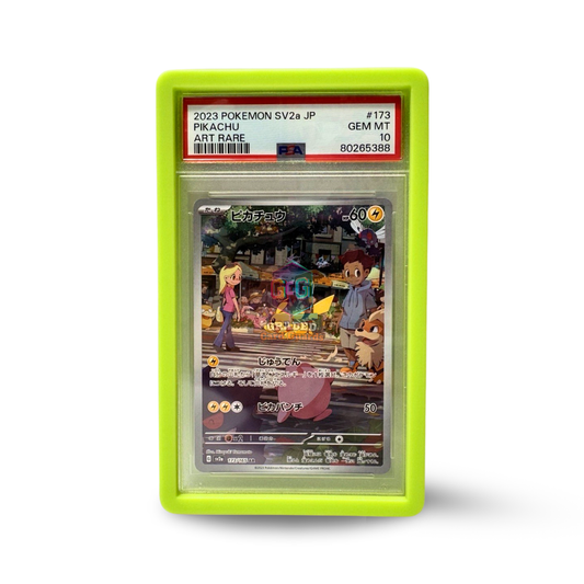 PSA Graded Card Guard (Toxic Green)