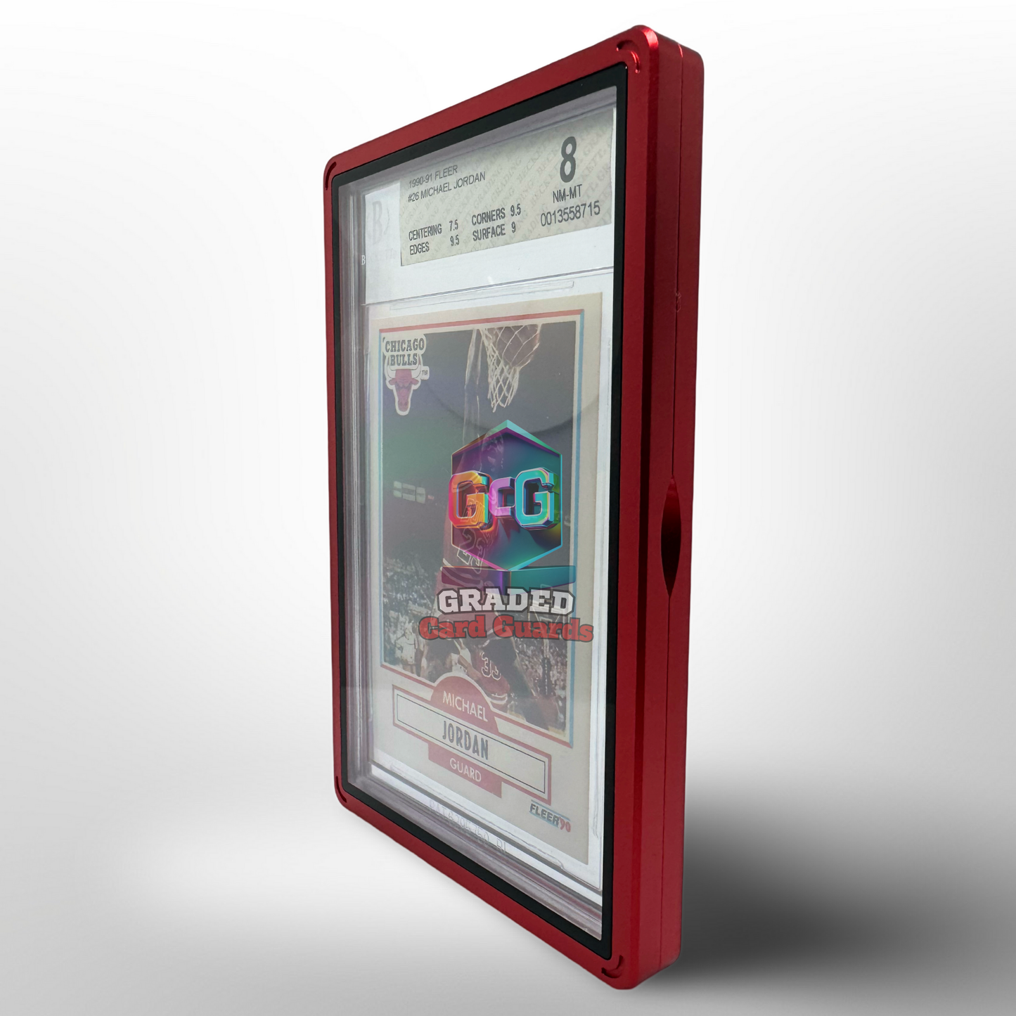 BGS Magnetic Card Guard (Red)