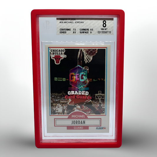 BGS Graded Card Guard (Red)