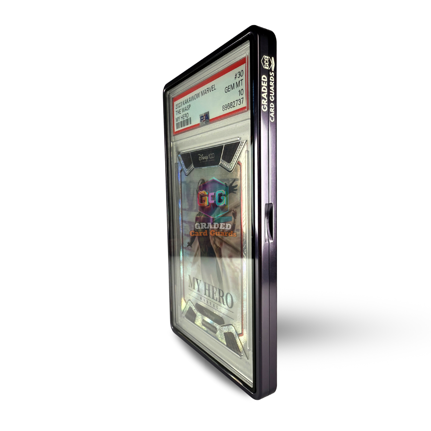 PSA Magnetic Card Guard (Purple Alloy)