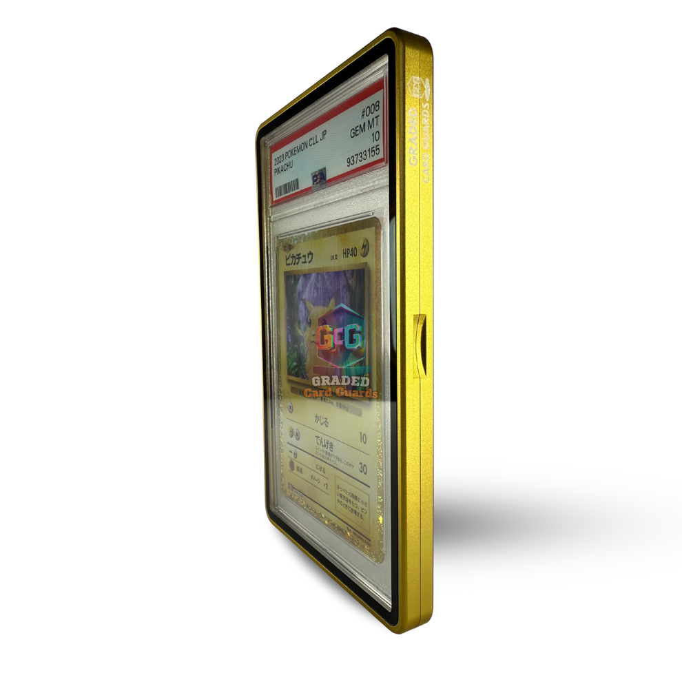 PSA Magnetic Card Guard (Yellow) – Graded Card Guards