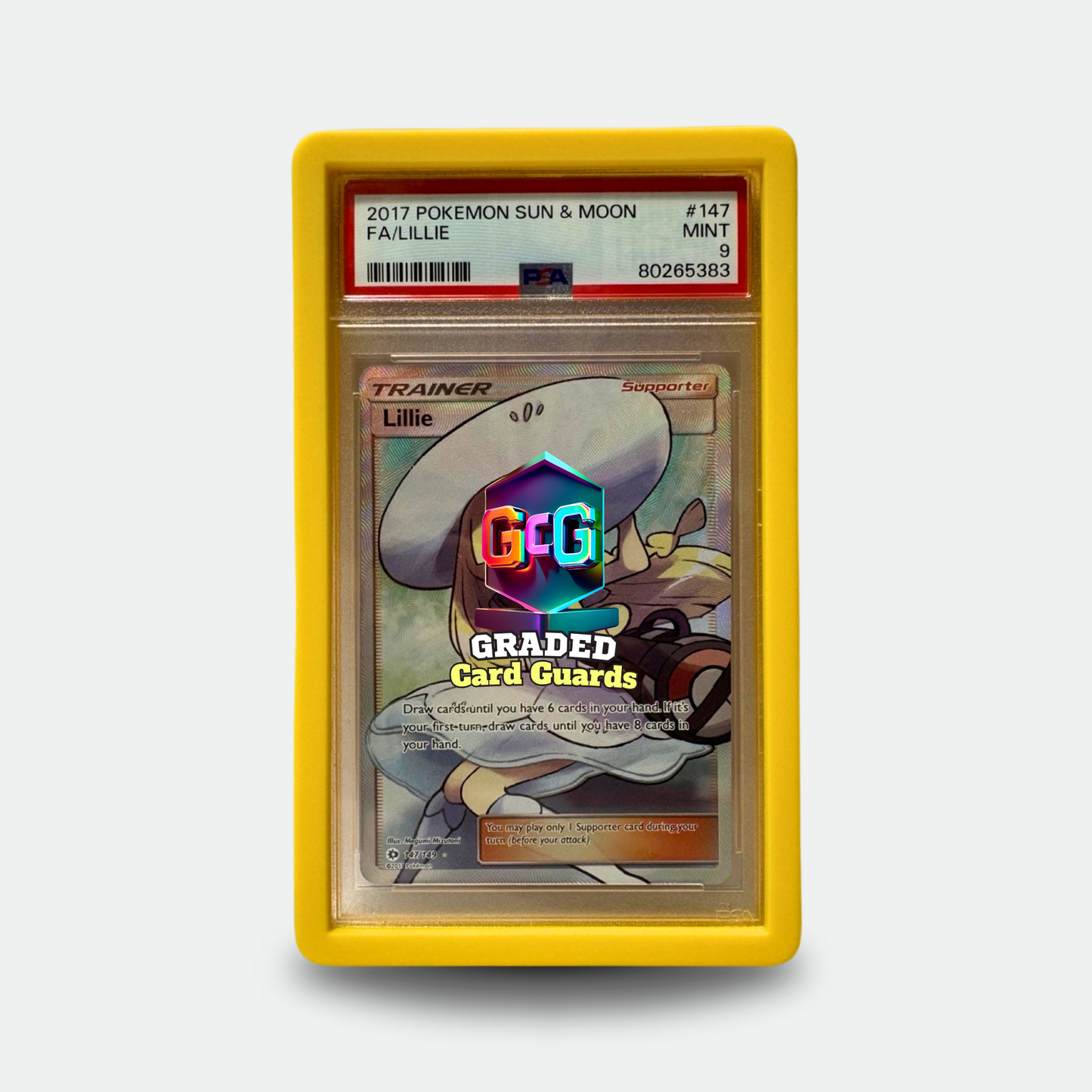 PSA Graded Card Guard (Sandstorm Yellow)