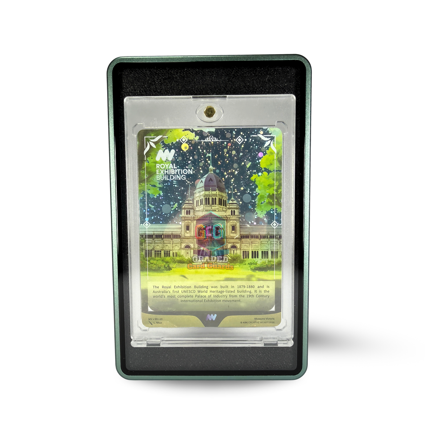 PSA Magnetic Card Guard (Dark Green)