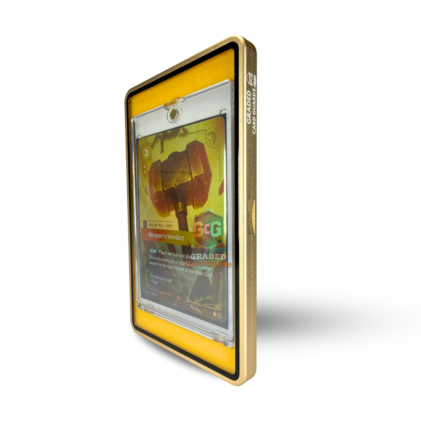 PSA Magnetic Card Guard (Light Gold)