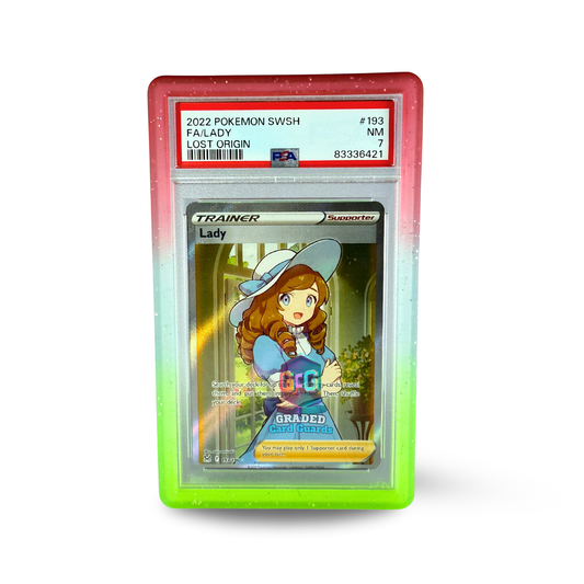 PSA Graded Card Guard (Crimson Wildflame)