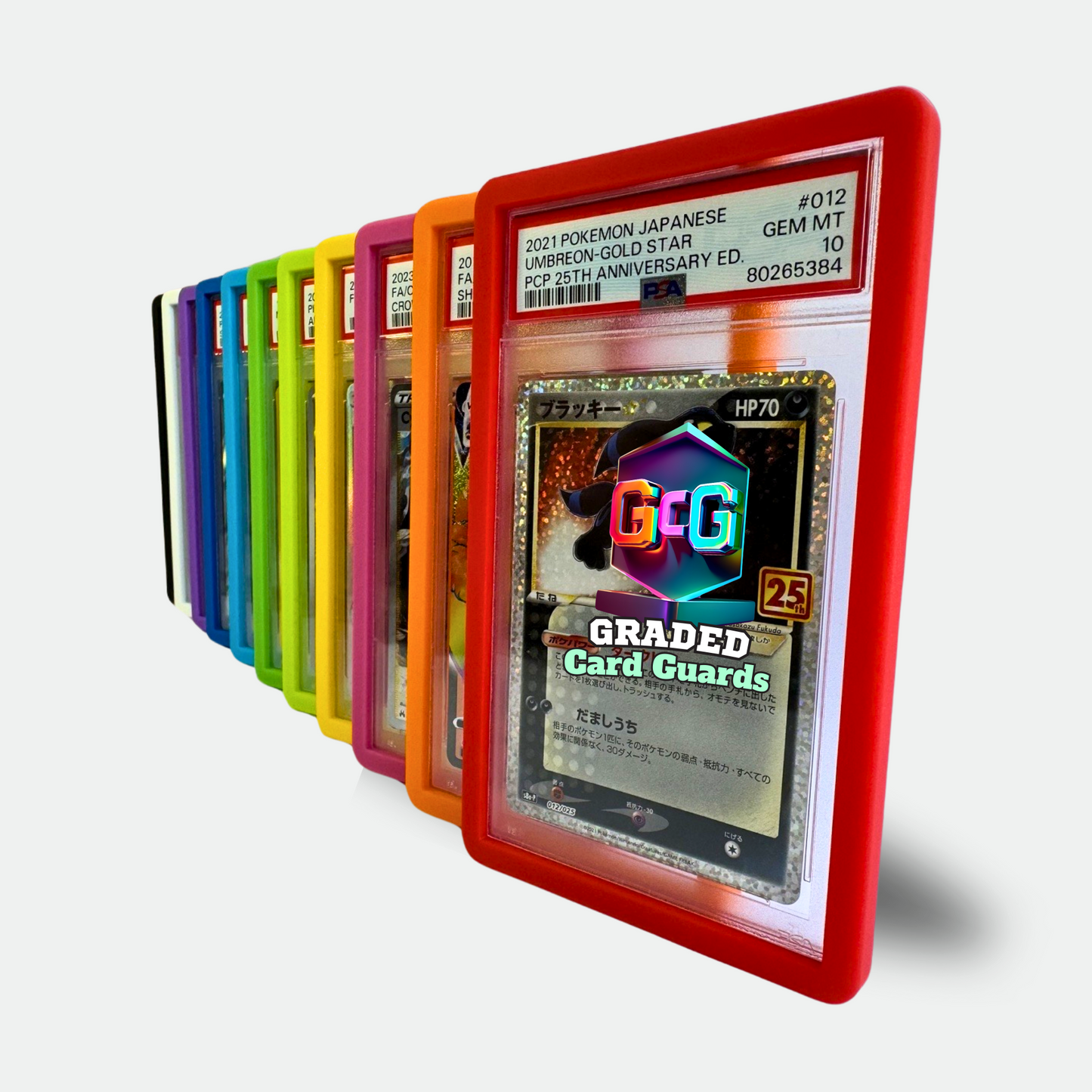 PSA Graded Card Guard (Blood Moon Red)