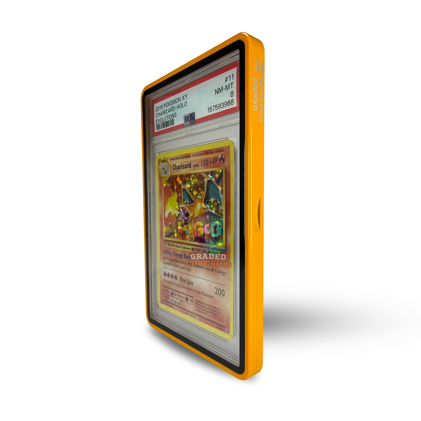PSA Magnetic Card Guard (Glossy Yellow)