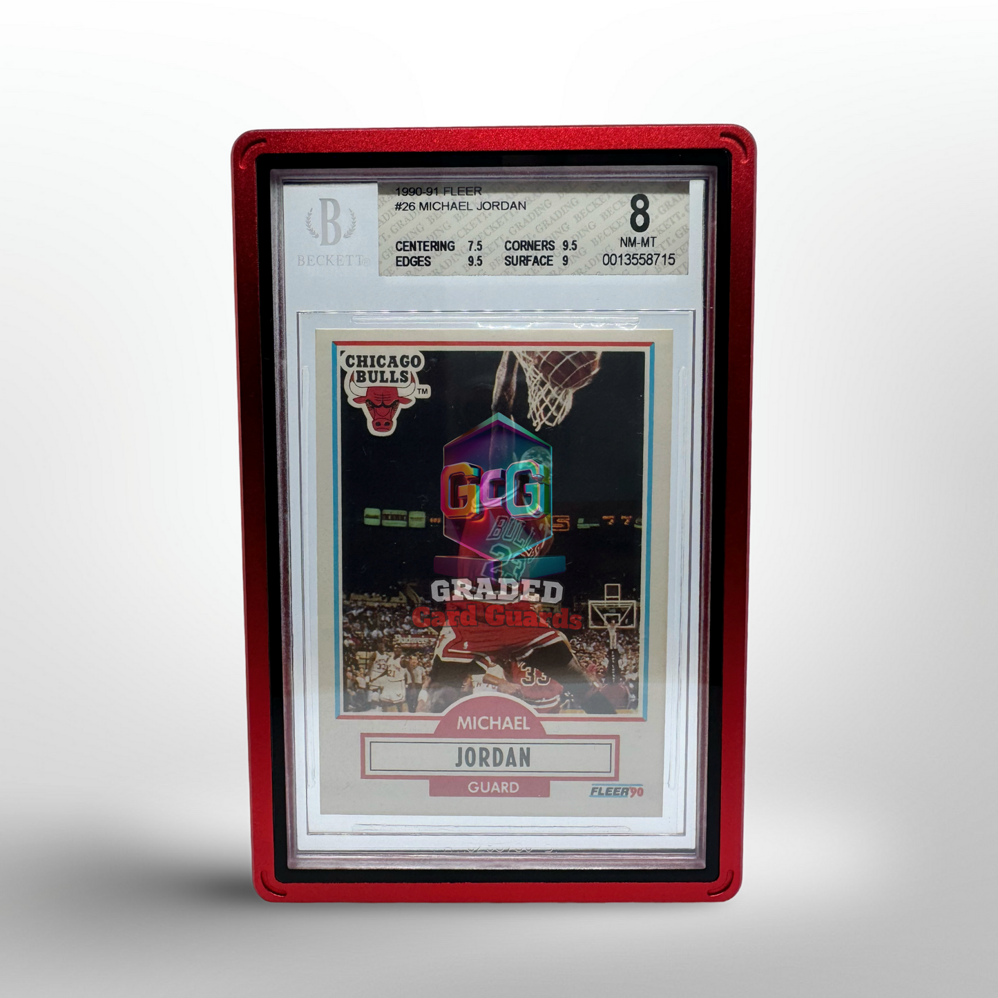 BGS Magnetic Card Guard (Red)