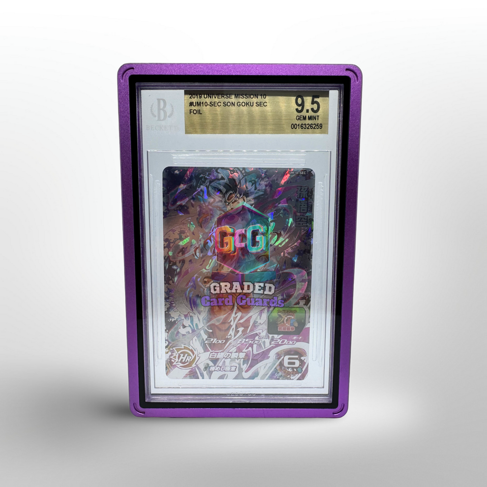 BGS Magnetic Card Guard (Purple) – Graded Card Guards