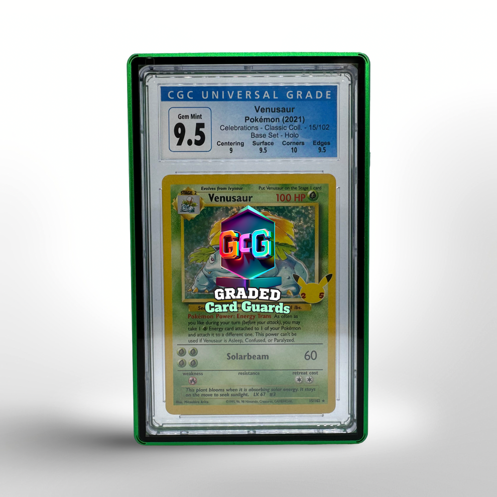 Magnetic Card Guard (Green) – Graded Card Guards