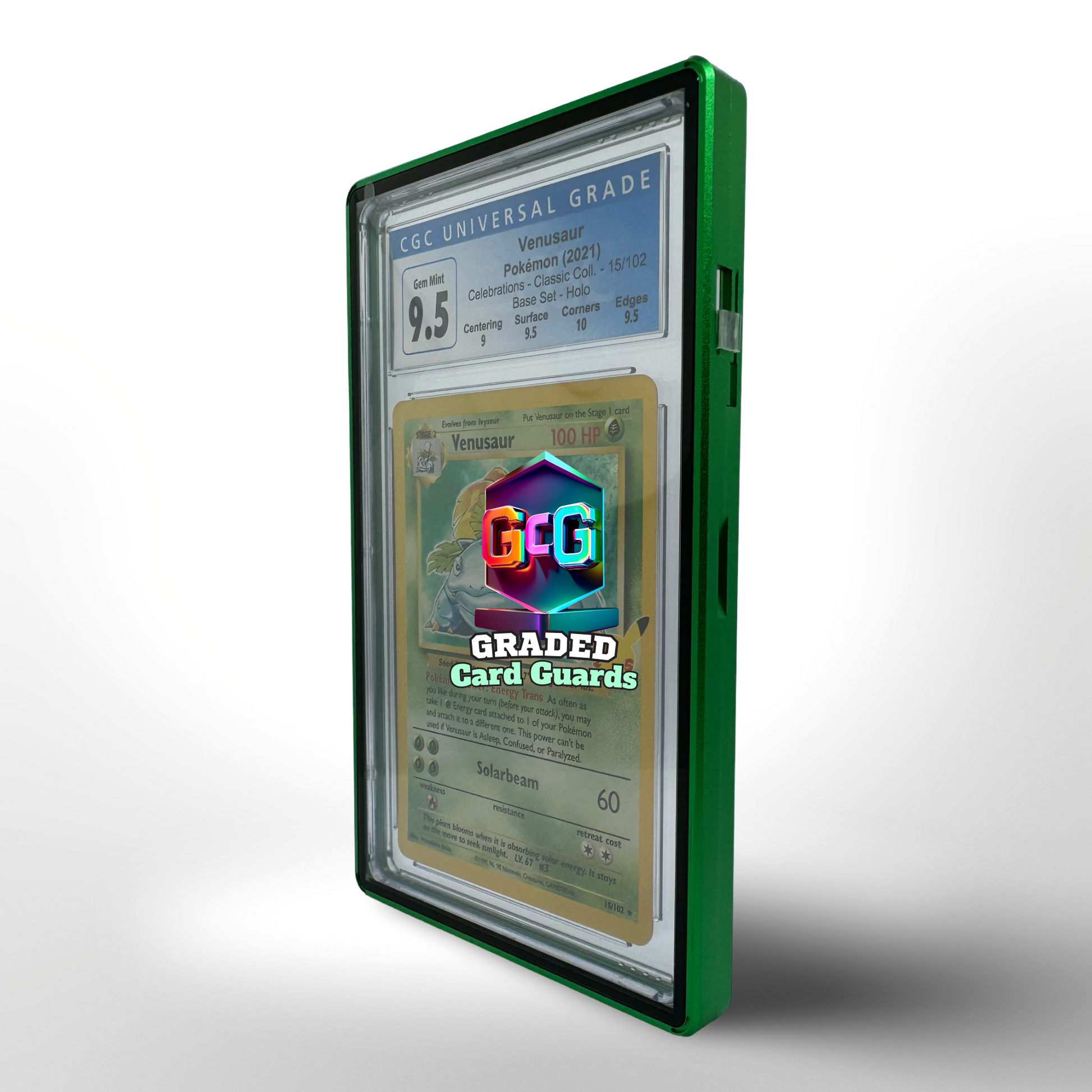 Magnetic Card Guard (Green) – Graded Card Guards