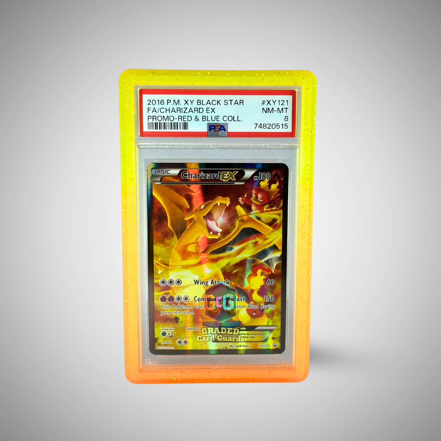 PSA Graded Card Guard (Sunflare Vortex)