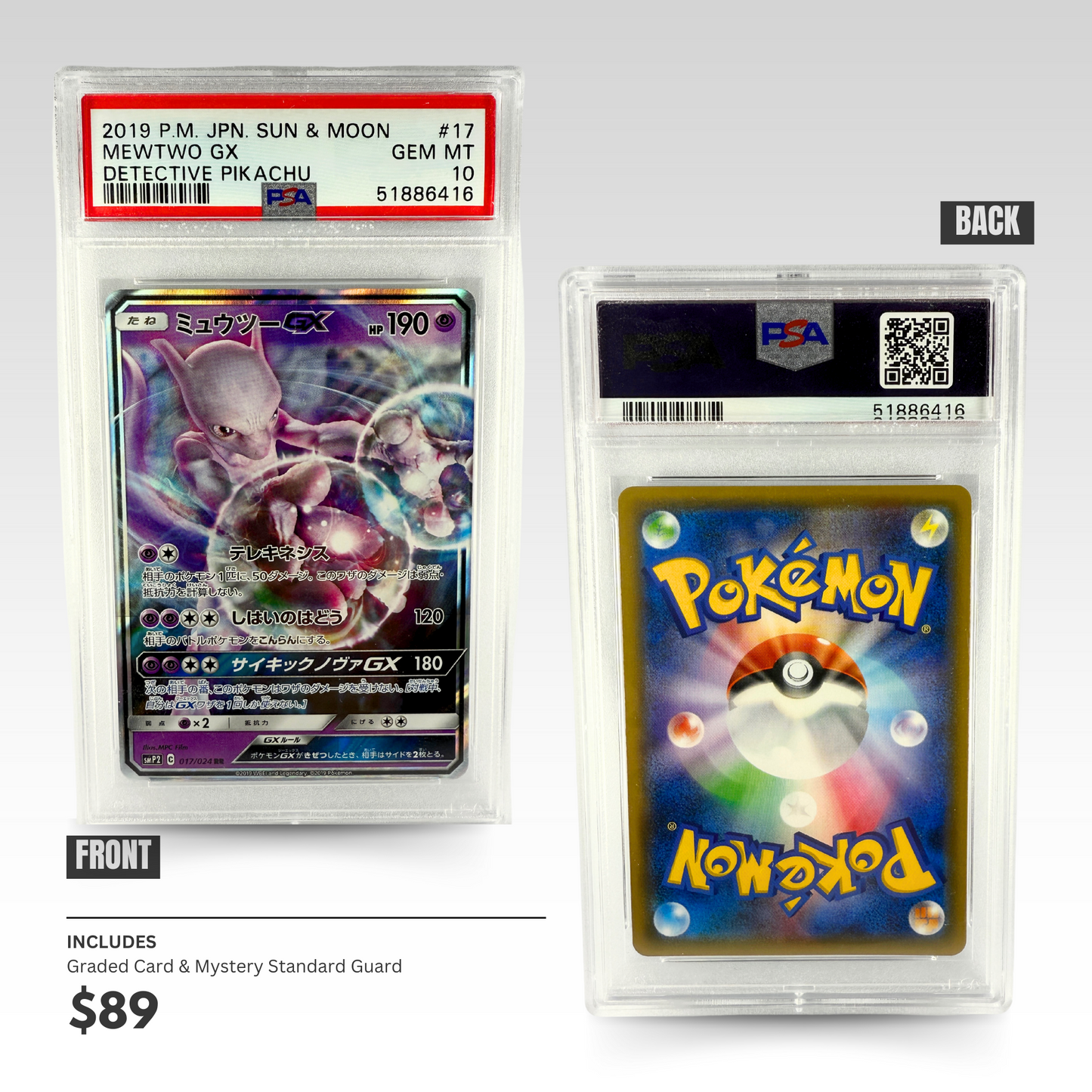 Graded Card - Mewtwo PSA 10