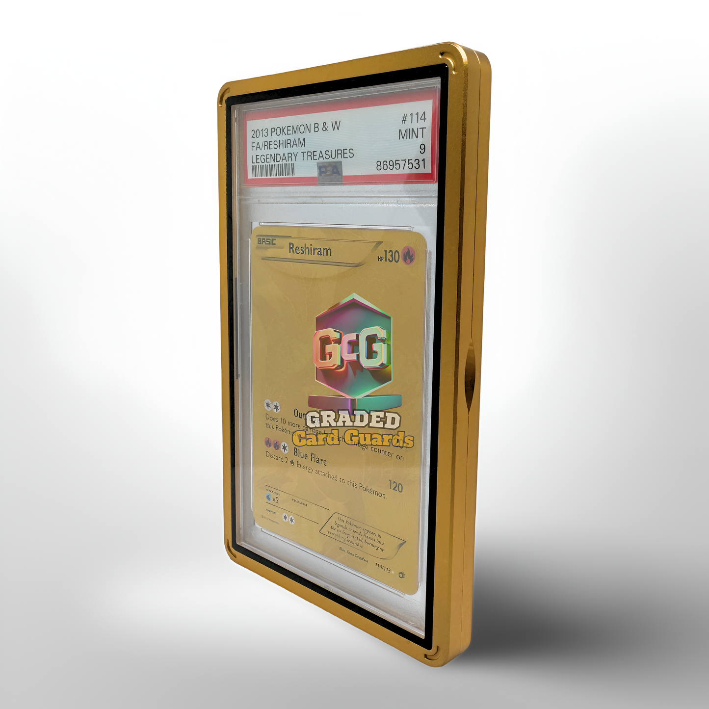 PSA Magnetic Card Guard (Yellow) – Graded Card Guards